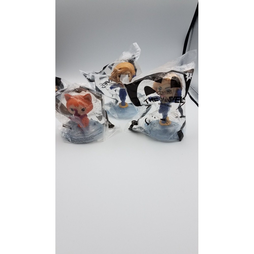 NEW McDonald's Happy Meal Toys The Marvels‎ Lot of 3 figures